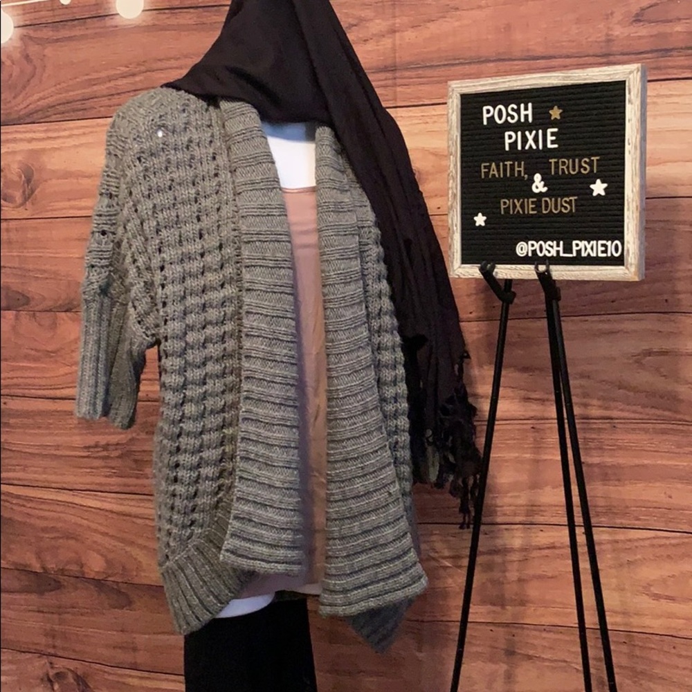 Express Super Cozy Knit Openfront Cardigan Sweater